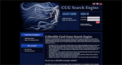 Desktop Screenshot of ccgsearchengine.com